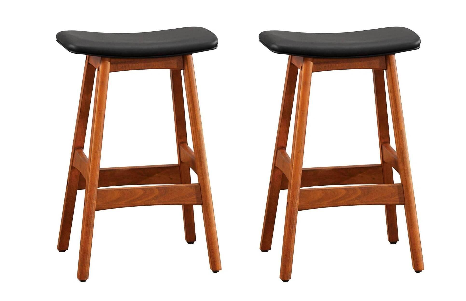 1188 Transitional PU Counter Height Stool - Thumbnail 3