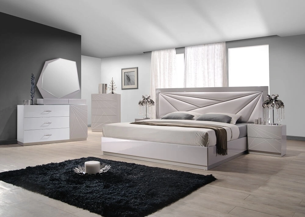 J&M Furniture Florence Platform Bedroom Set - Thumbnail 5