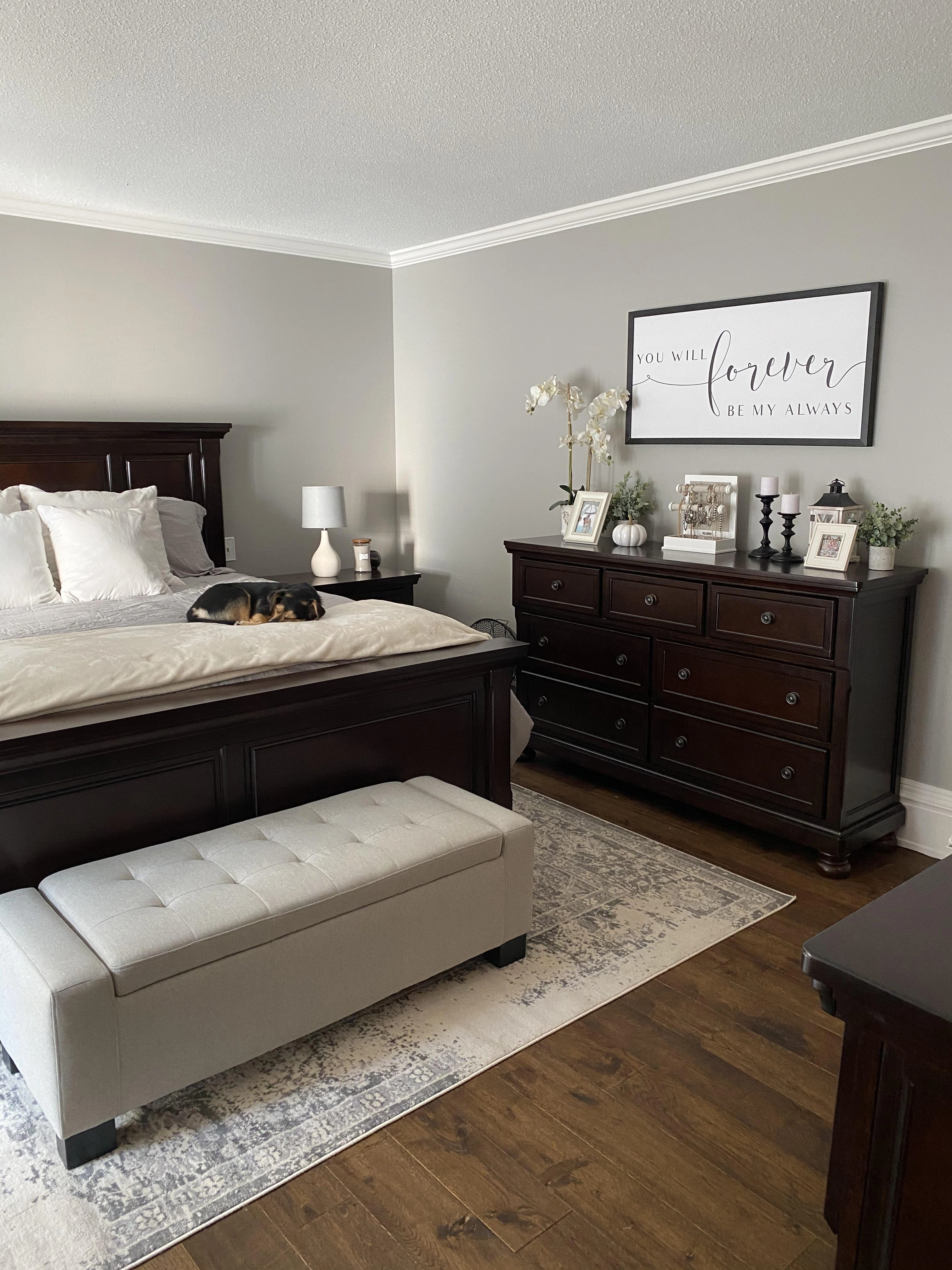 Ashley Porter Wood 7-Drawer Dresser, Brown