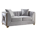 Valencia Modern Style graphic Dimensions:31"H x 91.75"W x 36"D Product Weight: 84 lbs  Valencia Modern Style 2 PC Living room Set