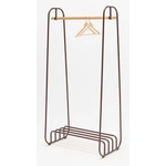 Mono Metal/Wood Coat Stand