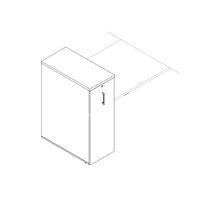 <b>KCD80L</b> - Cargo Left Pedestal