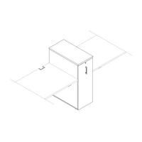 <b>KCD80SL</b> - Cargo Middle Pedestal
