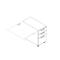 <b>KDT73P</b> - Right Pedestal