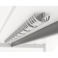 S82 - cable rack bracket to install cables under the worktop, 09 - aluminum