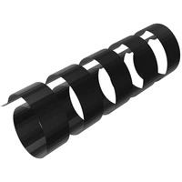 AK5 - vertical cable holders, 08 - black, 5 pcs
