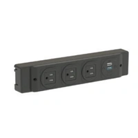 ZUS016 - Power block with 3 power sockets, 1 USB type-A+C socket, 79
