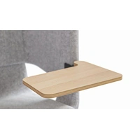 Swivel plywood table