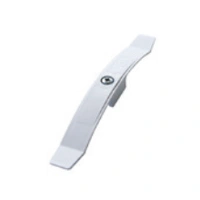 DEZ003 - 5 cable clips for wire management (plastic, metallic colour)