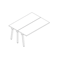 <b>BAG0414</b> - straight middle leg made from 1 5/8