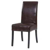 Brown Bicast Leather/Black Legs