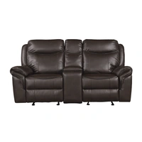 Dark Brown/Leatherette 