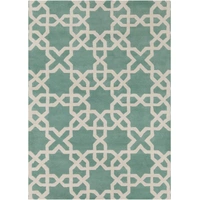 Light Aqua/White