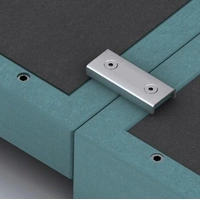 APU049 - Panels connection components for the same length sides panels (2 pcs.) Recommended composition weight up to 20 kg or 4 panels