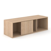 <b>C1S120</b> - Bookcase w/Sliding Doors