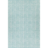 Teal/White