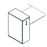 <b>KCD80L</b> - Left Cargo Storage