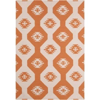 White/Orange