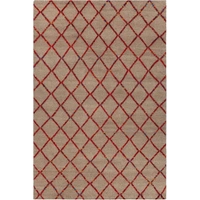 Beige/Red