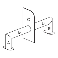 <b>RL05</b> - Backrest with the partition panel