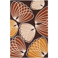 Brown/Orange/White/Peach