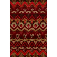 Red/Gold/Black/Taupe