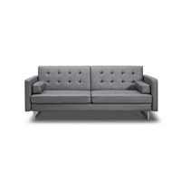 Gray Faux Leather
