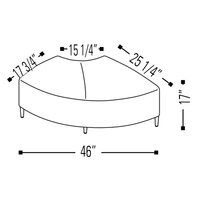 <b>F64</b> - Irregular Curved Module Right