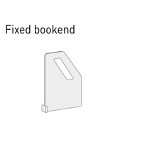 <b>L65</b> - Fixed Bookend (4 Units per Pack)
