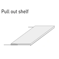 <b>L68</b> - Pullout Shelf (Pack 1 Unit)