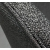 Upholstered with french sewing monocolor