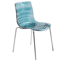 Transparent Blue/Silver