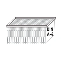 514802 - Metal Frame for Hangings files to fitted under the top of a cupboard