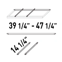 515202 - Metal Adapter Kit for letter and legal suspension files