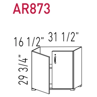 AR873 - Storage Unit w/o top