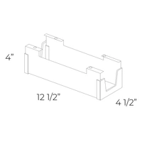 <b>T11</b> - Metallic Container for Connectivity elements. Use with “T” Wiring access