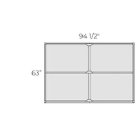<b>PM832</b> - 4 Desk Bench