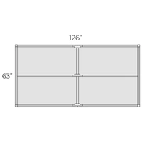 <b>PM834</b> - 4 Desk Bench
