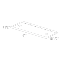<b>6880</b> - Cable Tray for 55