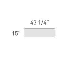 <b>DLN43</b> - TABLE TOP DIVIDER FOR 47 1/4” and 63” DESK