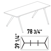 <b>W16</b> - Single Desk