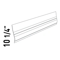FW26355 - ALUMINIUM MODESTY PANEL - 47 1/4