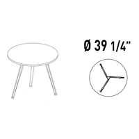 <b>AK1G030100C</b> - Round Table