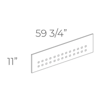<b>MPP45</b> - Steel Modesty Panel