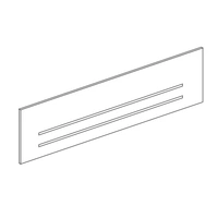 <b>FTW65</b> - Steel Modesty Panel
