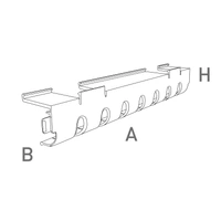 Polystyrene electrifcation channel (Pack 10 Units)