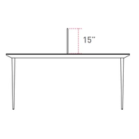 Yes - Upholstered divider e=1 1/4