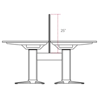 Yes - Upholstered divider e=1 1/4