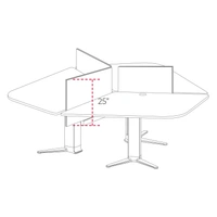 Yes - Upholstered divider e=1 1/4