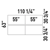 <b>H830</b> - 4 Desk Bench